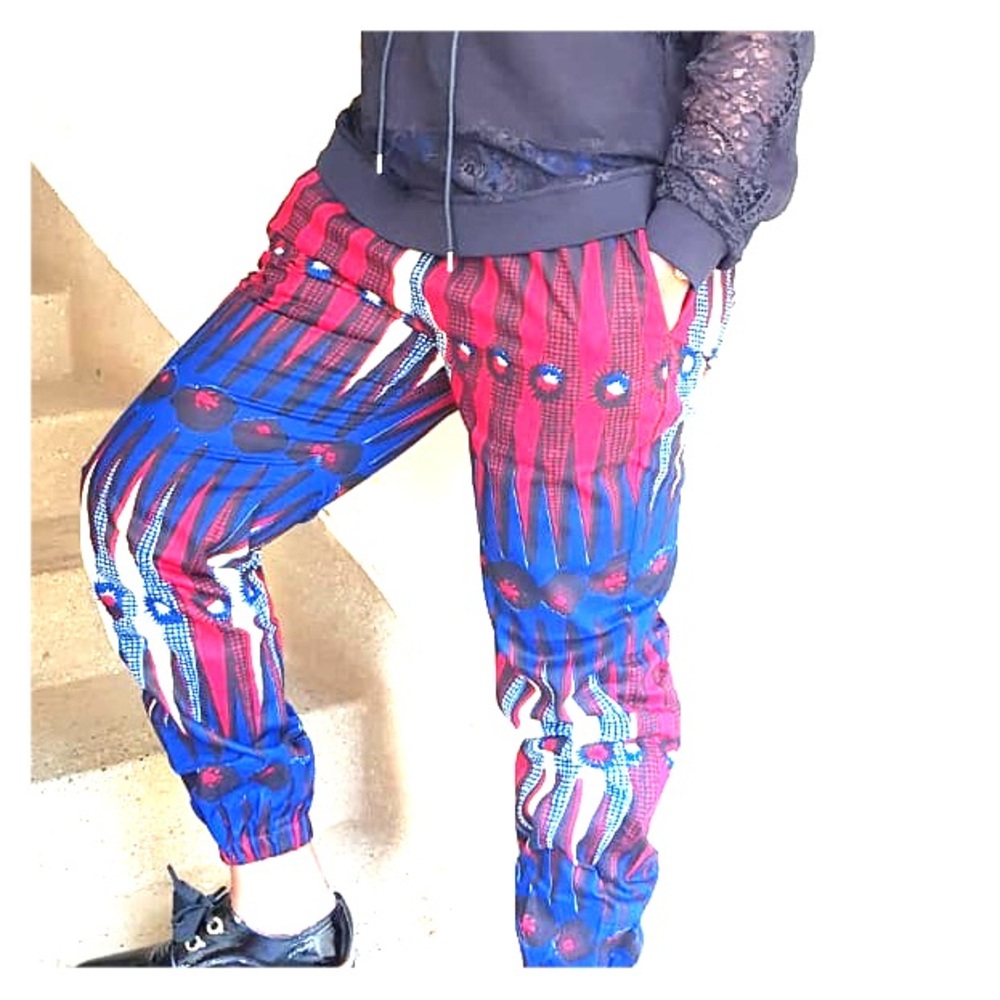 Ankara joggers/sweat pants